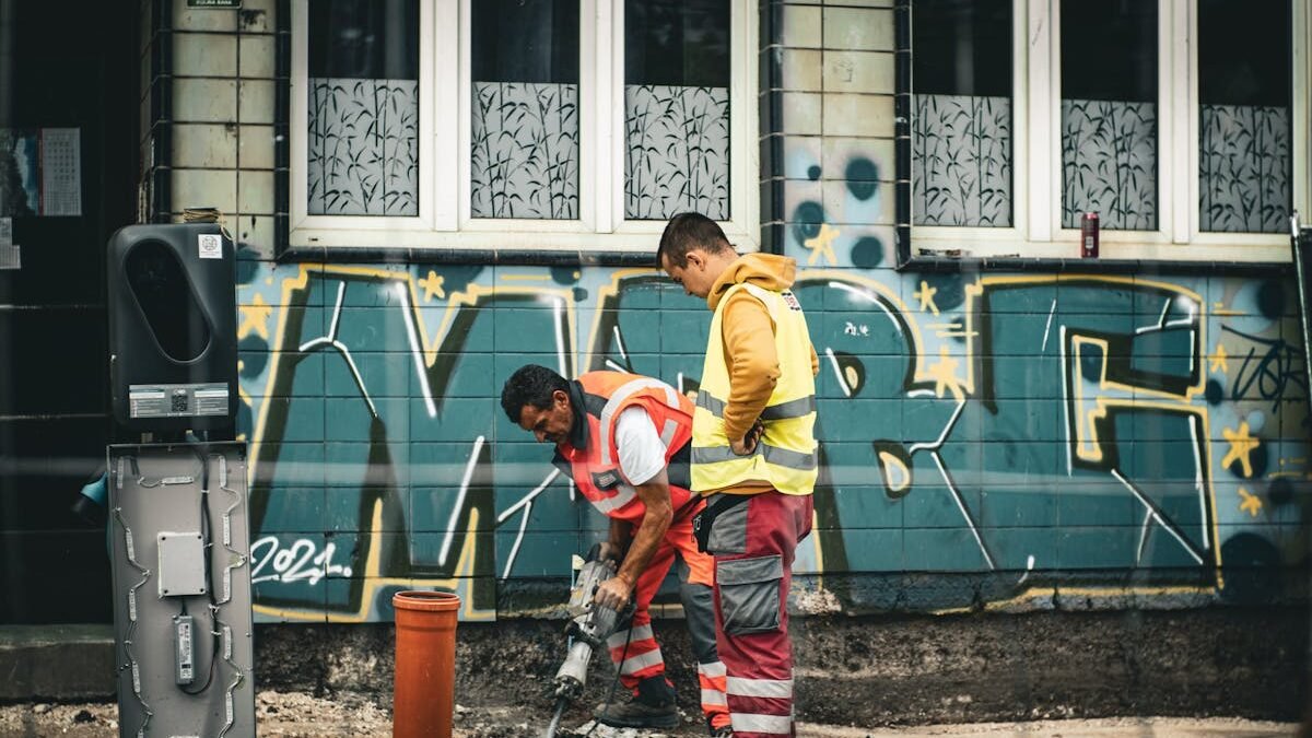 Pilsētas būvnieki Rīgas ielu mākslas ainā